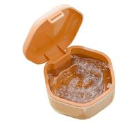 Denture Case - Waterproof Portable Denture Box With Secure Lid, Waterproof Storage Container For Home Office Travel And