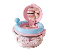 Denture Cup Portable Mouth Guard Soak Container