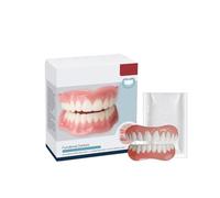 Denture Decoration Kit, Natural Fit Comfortable Material, Enhances Smile Aesthetics, Covers Missing Teeth, Easy to Use(1PC)