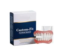 Denture Decoration Set, Comfort Fit Design for Natural Smile, Easy to Use, Instant Aesthetic Enhancement(2PC)