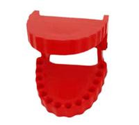 Denture Drill Bit Holder,Gift for Dentist,Teeth Model Organizer Design,Holds Up To 28 Bits Screwdriver Bit Organizer,Fits 1/4 Inch Hex Bit and Drive Bit Adapter