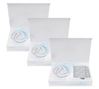 Dentures, Moldable Denture, Silicone Reline Denture Set, Soft and Comfortable, Denture Silicone Reline Kit, Fitting Teeth for Men and Women Clip-on Veneers (3pcs)