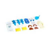 DENTUREWAY DIY Denture Kit with Impression (2 Sets of False Teeth), Partial Denture Solution, Nature, Small
