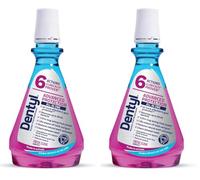 Dentyl Advanced Protection Mouthwash, High Fluoride, Repairs and Protects Tooth Enamel, Alcohol Free, Fresh Clove, 500ml (Pack of 2)