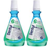Dentyl Advanced Protection Mouthwash, High Fluoride, Repairs and Protects Tooth Enamel, Alcohol Free, Smooth Mint, 500ml (Pack of 2)