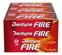Dentyne Fire – Spicy Cinnamon Sugar-Free Gum – 9 x 16 g