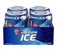 Dentyne Ice Gum, Peppermint, 60-Count Containers (Pack of 4)