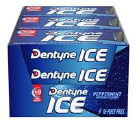 Dentyne Ice Sugar Free Gum (Peppermint 16 Piece Pack of 9)