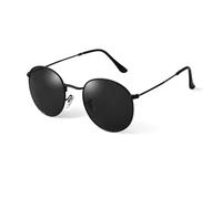 DENUVI Sunglasses Men Women Small Metal Round For Outdoor Sports Running And Riding,C1