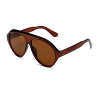 DENUVI Women Double Bridges Sunglasses UV400 Men Cat Eye Leopard For Outdoor Sports Running And Riding,07