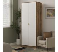 Denver 2 Door Robe (Ready Assembled) Ready Assembled 2 U Dark Brown Large