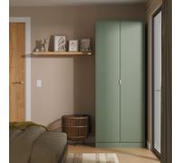 Denver 2 Door Robe (Ready Assembled) Ready Assembled 2 U Pale Green Large