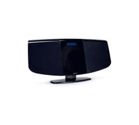 Denver Bluetooth DAB+ CD Player HiFi with Motorised CD Door - Stereo Speakers, Wall Mountable, Mains Powered, LED Display, Remote Control, FM, USB, AU Denver Black One Size