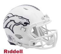 Denver Broncos Helmet Riddell Replica Mini Speed Style Salute To Service 2024