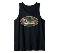 Denver Camo Classic Mountain Throwback Style Tank Top