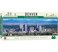 Denver Colorado 1000 piece panoramic jigsaw puzzle 990mm x 330mm