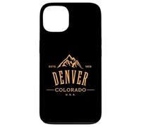 Denver Colorado Awesome Mountain Design Souvenir Case for iPhone 13