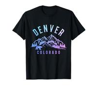 Denver Colorado Bear Mountains Vintage Pride Souvenir T-Shirt