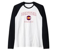 Denver Colorado (CO) Raglan Baseball Tee