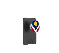 Denver Colorado Flag Patriot Rocky Mountains PopSockets PopWallet for MagSafe