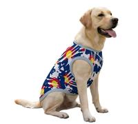 Denver Colorado Flag Pet Ice Silk Vest Summer Dog Shirts Breathable T-Shirt Soft Outfits