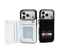 Denver Colorado Flag Phone Case Compatible with iPhone 17/17 Air/17 Pro/17 Pro Max Flip Protective Cover with Card Holder