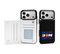 Denver Colorado Flag Phone Case Compatible with iPhone 17/17 Air/17 Pro/17 Pro Max Flip Protective Cover with Card Holder
