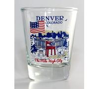 Denver Colorado Great American Cities Collection Shot Glass