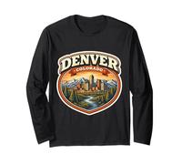 Denver Colorado Souvenir City Visitor Memorabilia Vacation Long Sleeve T-Shirt