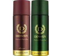 DENVER Denver Hamilton and Honour Deo Combo (Pack of 2) Deodorant Spray - For Men(150 ml)(Ship from India)
