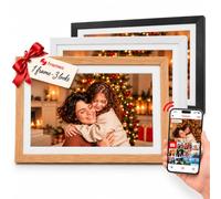 Denver Digital Photo Frame 10.1 Inch WLAN Frameo, 3 Removable Frames | Electronic Photo Frame, 3 Removable Frames, Frameo App, Digital Calendar, 16 GB