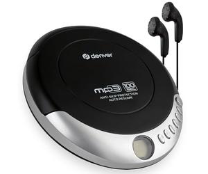 Denver DMP-391 Portable CD player Black, Grey