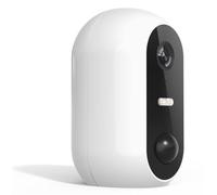 Denver IOB-209 Outdoor Wireless WiFi Security Camera - Rechargeable Battery Indoor/Outdoor Smart CCTV - Waterproof, 2 Way Audio, Floodlight, Night vision, PIR Motion Detection & Remote Access