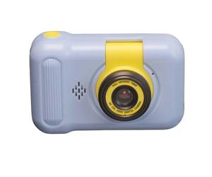 Denver KCA-1351BU Blue Children's Camera - 40 MP, Flip Lens for Selfies, Built-in Games, 2.4 Inch IPS Display, Robust Design for Children, Blue