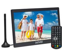 Denver Led-1032 Compact 10-Inch Super Vga Digital Portable Tv With Freeview Tuner
