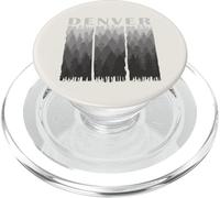 Denver lettering capital USA Colorado Forest trees landscape PopSockets PopGrip for MagSafe