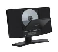 DENVER MC-5220, Black, Wall-Mountable, Music System, CD, FM Radio, Clock & Alarm function, Remote Control