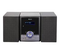 Denver CD Player for Home Mini Hifi System - DAB Radio with CD Player, Hi Fi music System with Bluetooth Stereo System, USB & Remote - MDA-285