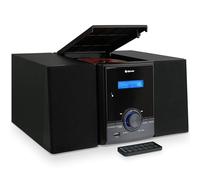 Denver MDA-285 | Mini HiFi set with DAB/FM, 60 presets, CD, Bluetooth, USB-MP3, AUX, headphones and 2×5W RMS