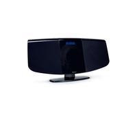 Bluetooth DAB+ CD Player HiFi with Motorised CD Door | Stereo Speakers, Wall Mountable, Mains Powered, LED Display, Remote Control, FM, USB, AUX IN & MP3 | Denver MDA-320