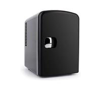 Denver ‘MF-400' Small Mini Fridge 4 Litre / 6 can UV Light Disinfection Use for Skincare Cosmetics Makeup Food or Drink Fridge Cools & Warms Mains Denver Black