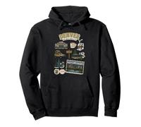 Denver Mile High City Rocky Mountain Skiing Camping Outdoors Pullover Hoodie