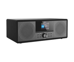Denver Mir-270B Black Hi-Fi Microphone System - Internet Radio, CD, Dab+ & FM, Bluetooth 5.0, Wi-FI, USB, AUX - 2×100W Max / 2×10W RMS - 2.4 Inch Colour Display (Black)