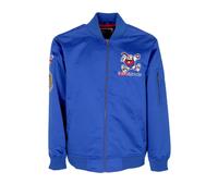 Denver Nuggets Lightweight Satin Bomber Jacket - male - Mitchell & Ness - Bomber Jackets - Blue - XL - Jackets XL