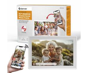 Denver PFF 1021 digital WiFi picture frame 25.7cm 10.1" 1280 x 800 pixels 16GB White