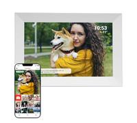 Denver PFF-1024WMK2 digital photo frame White 25.6 cm (10.1") Touchscreen Wi-Fi
