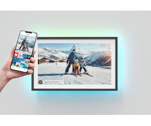 Denver PFF-1081 digital photo frame Black 25.6 cm (10.1") Touchscreen Wi-Fi