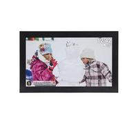 Denver PFF-1504B Digital 15.4 Inch WiFi Picture Frame with App Control, Touchscreen and Full HD IPS Display, Cloud Storage & USB/SD Support, Automatic Slideshow, Modern Frameless Design