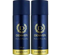 Denver Pride Hamilton Deodorant Body Spray (165 ml Each Pack Of 2)