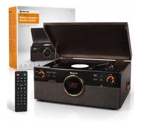 Denver Record Player with Speakers CD Cassette DAB+ Radio & BT